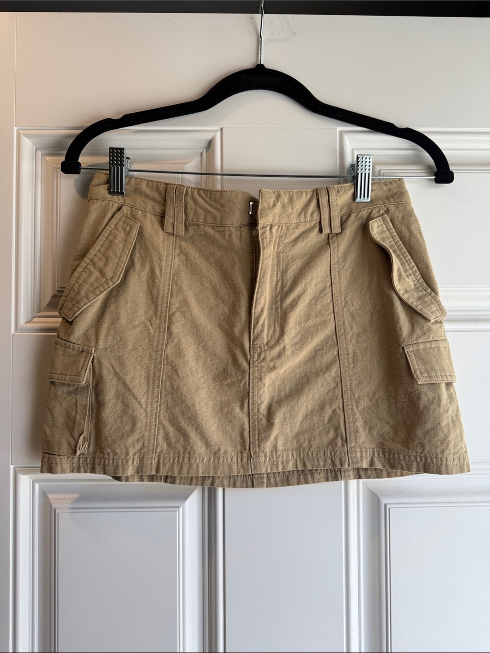 Princess Polly Khaki Cargo Mini Skirt